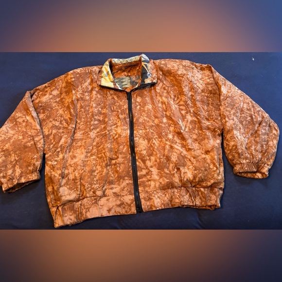 🤎🧡VINTAGE Nativewear designs  Jacket  bomber , Reversible two-view jacket, (M)🤎🧡 - Picture 9 of 17